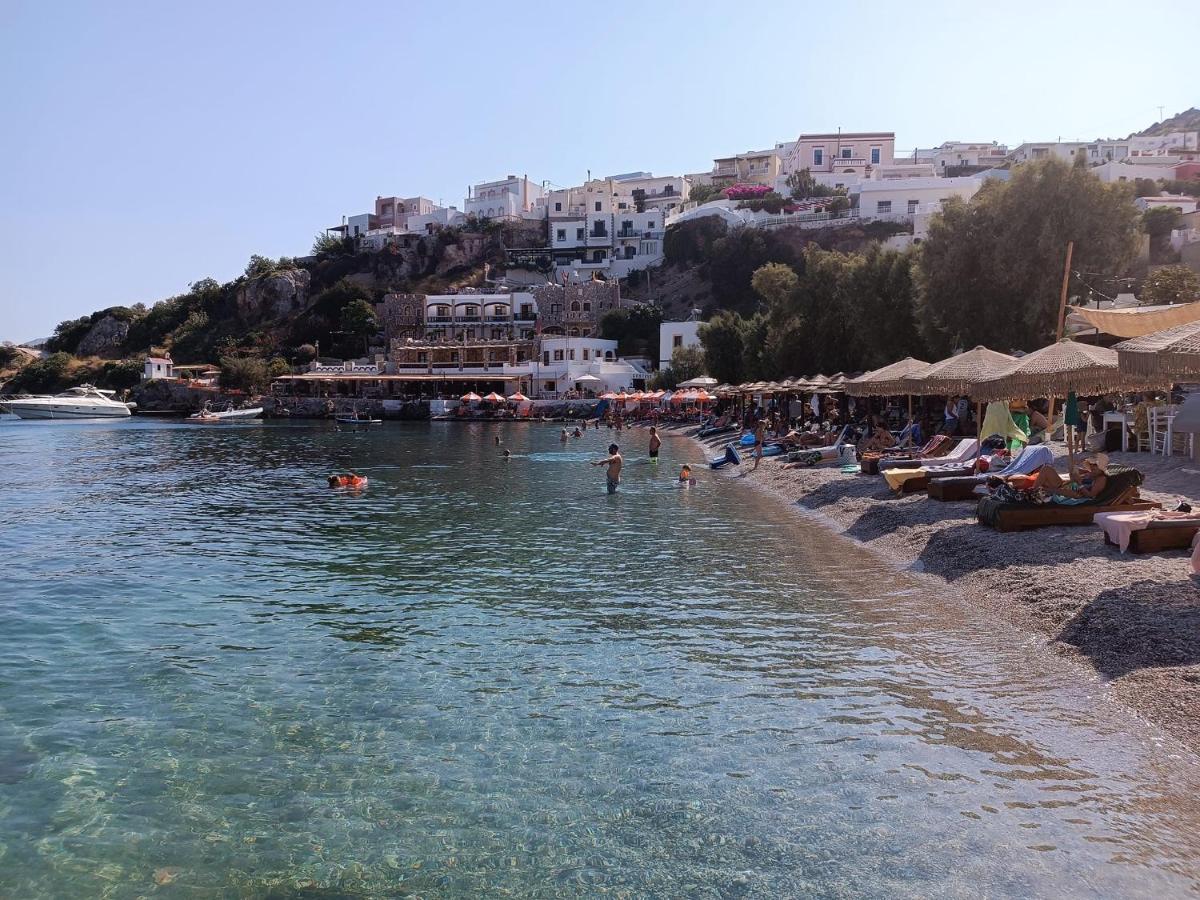 Ονειρόπετρα Λέρος~Oneiropetra Leros Apartment Panteli Ngoại thất bức ảnh